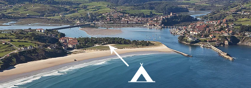 Spanje – Camping aan zee – El Rosal bij San Vicente de la Barquera