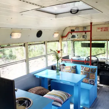 Nederland – Bloemendaal aan zee – duin camping de lakens – BeachBus pal aan het Strand