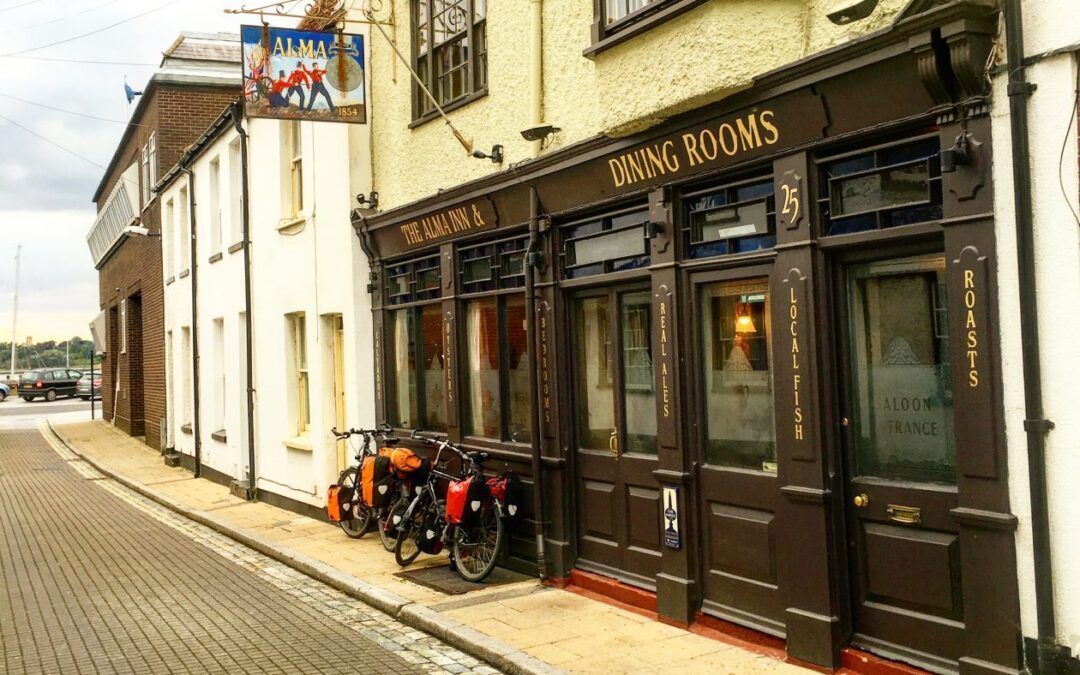 Engeland – Harwich – hotel restaurant – The Alma Inn .