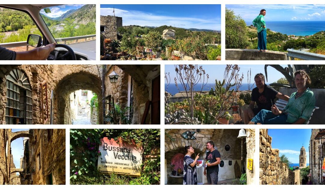 Italie- Roadtrip naar kunstenaarsdorp  Bussana Vecchia