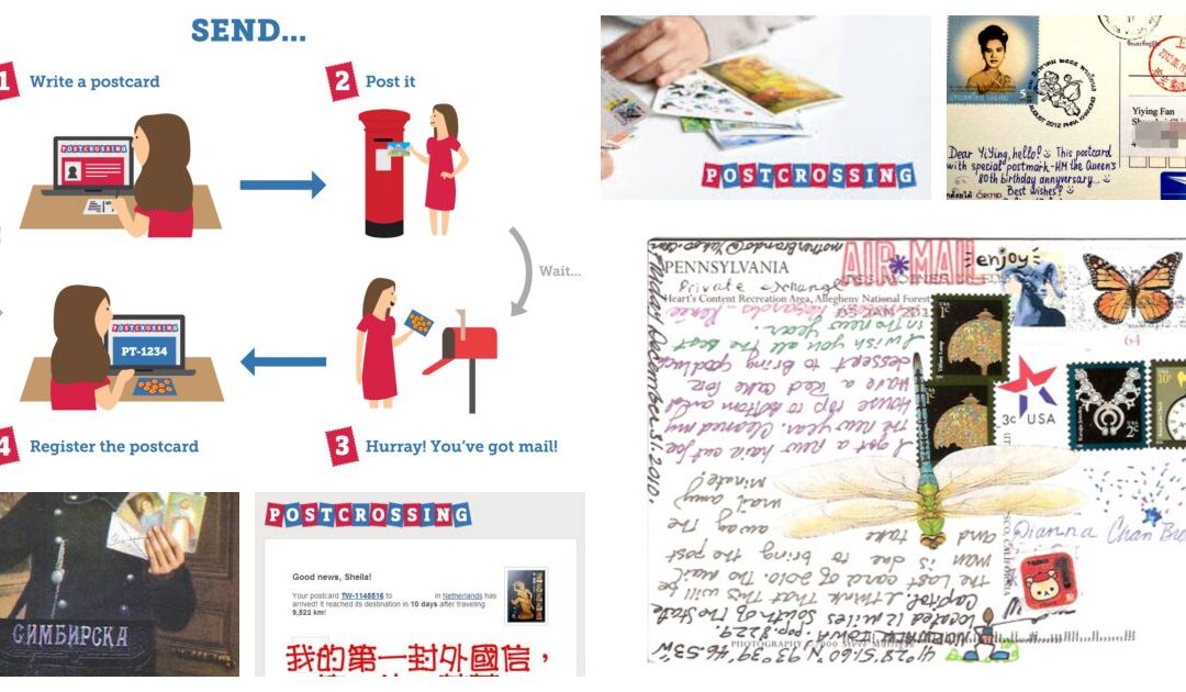 Postcrossing – Stuur een kaart naar een onbekende en ontvang een kaart van een onbekende.