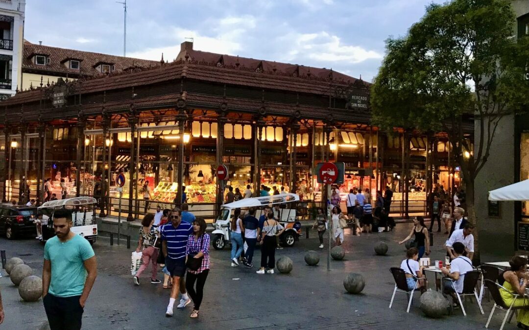 Spanje – De Foodhal van Madrid – Mercado de san Miguel