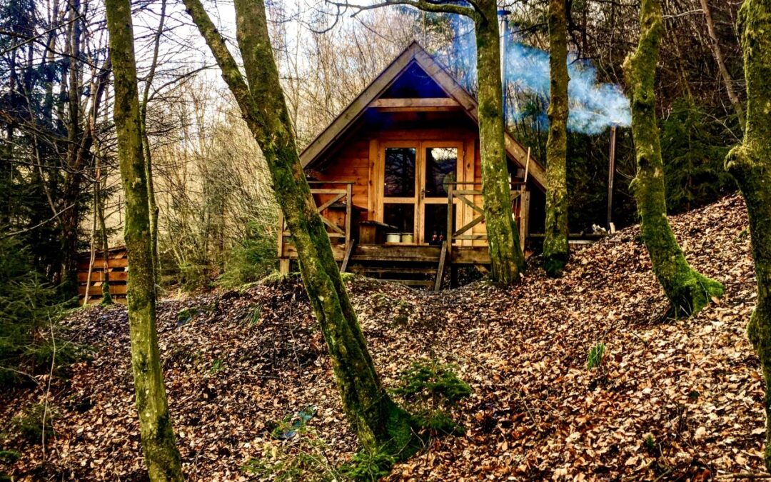 België – Blokhut met Hottub in het bos