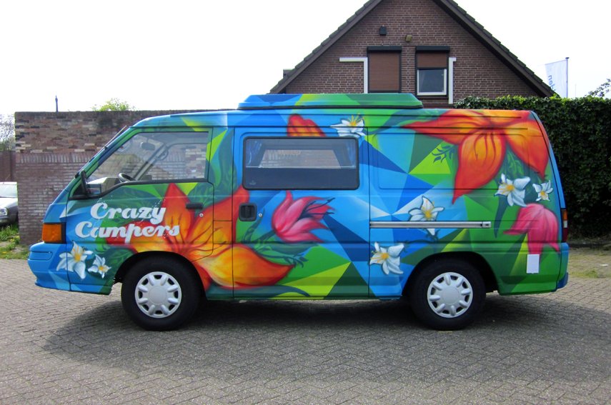 Graffiti CrazyCampers Olly