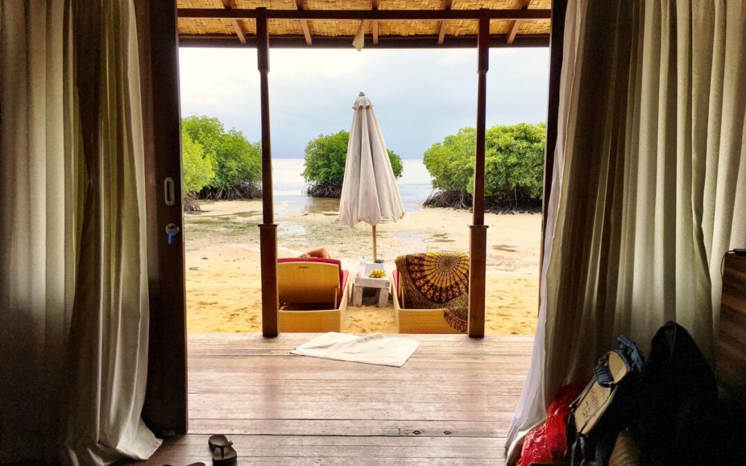 Indonesie-Bali -Nusa Lembongan- Pensona mangrove bungalows