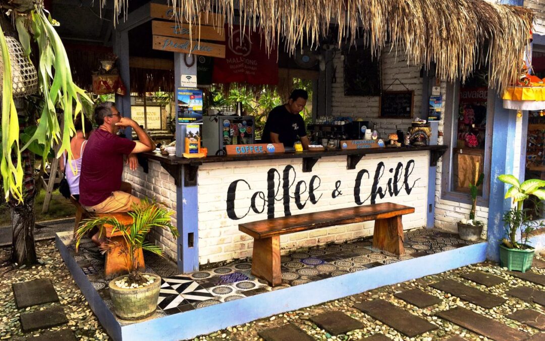 Indonesie-Bali – Nusa Lembongan- Nusa Lembonga coffee