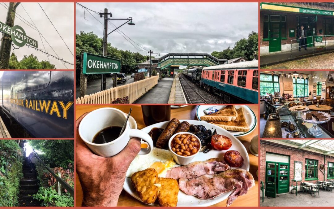 Engeland- Breakfast bij Okehampton railwaystation