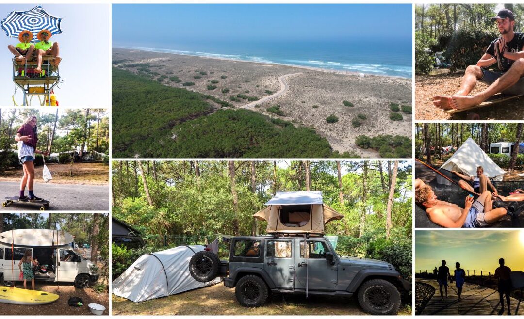 Frankrijk – Cap Ferret . Camping Le Truc Vert