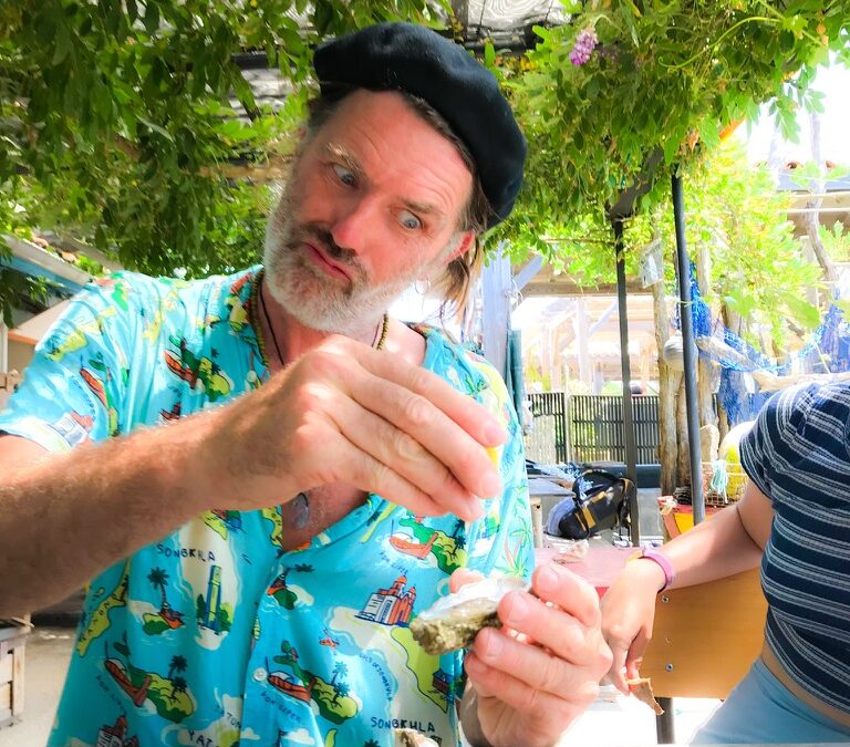 Frankrijk – Cabane 21. Oesters eten aan het Bassin van Arcachon