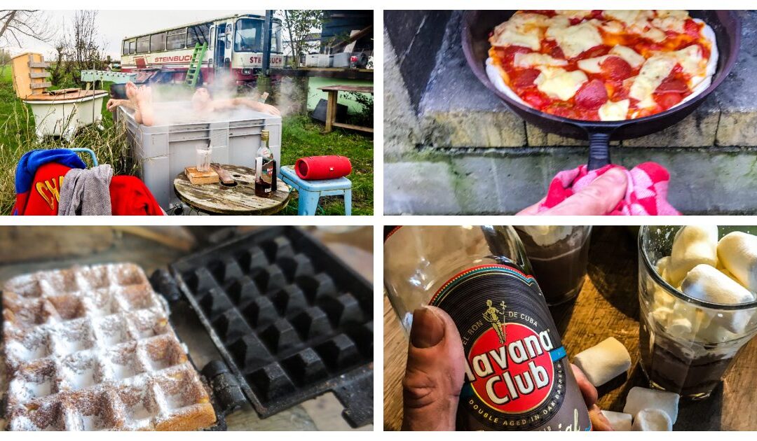 Doe het lekker zelf weekend. Hotub – Pizzaoven bouwen