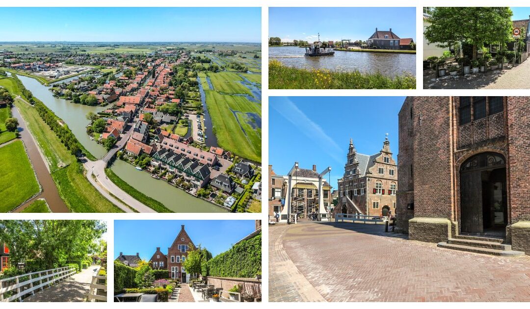 Noord-Holland – De Rijp . Vakantie in de Eilandspolder