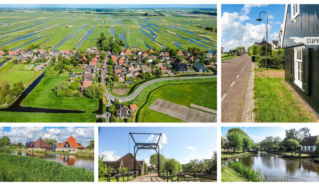 Noord-Holland .Grootschermer .Vakantie in de Eilandspolder.