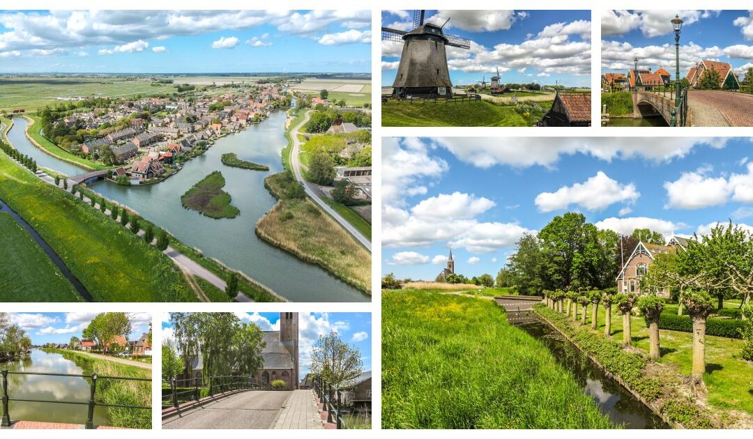 Noord-Holland- Schermerhorn . Vakantie in de Eilandspolder.