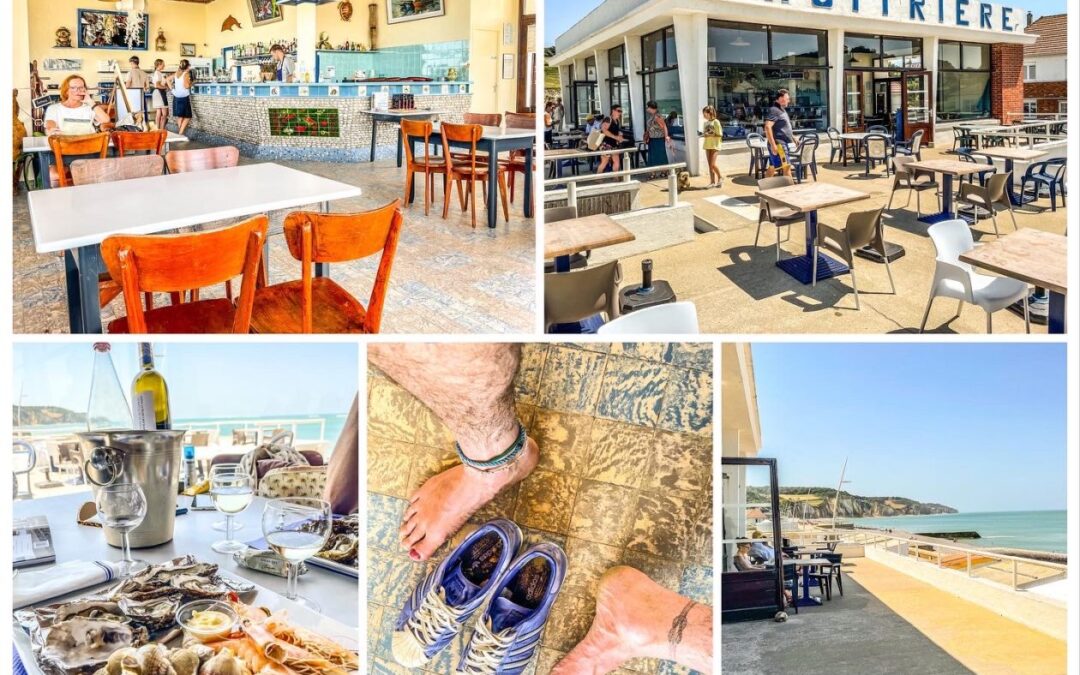 Frankrijk: Normandië – Oesters met witte wijn in Pourville sur mer