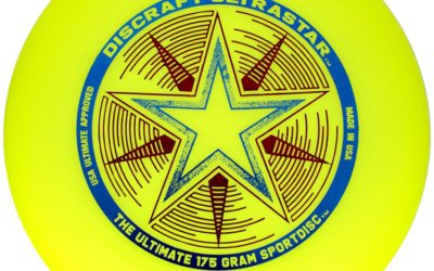 Frisbee- Discraft UltraStar –  Geel – 175 gram