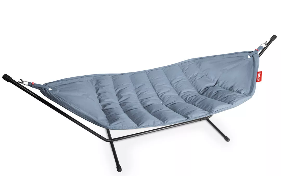 Fatboy Hangmat met standaard voor 2 personen Lichtblauw