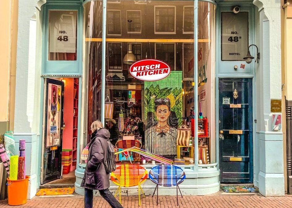Amsterdam – vrolijk makende winkel Kitsch Kitchen