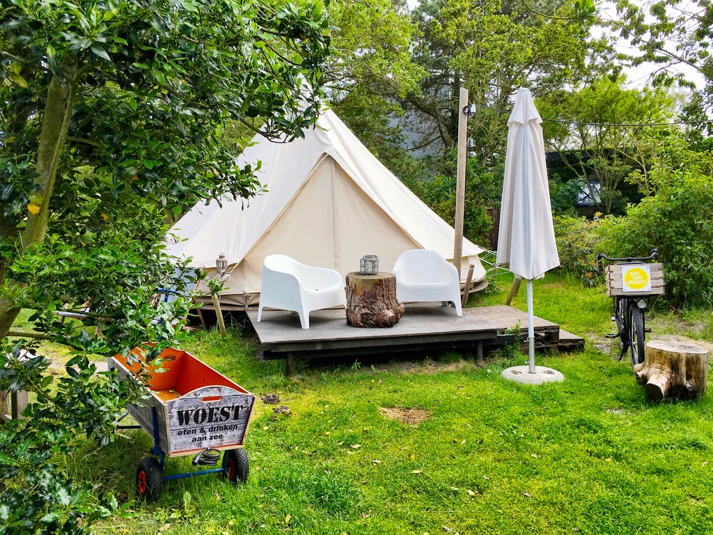 Tipi-tent-huren-bij -Zon-Zee-Strand-in- Callantsoog