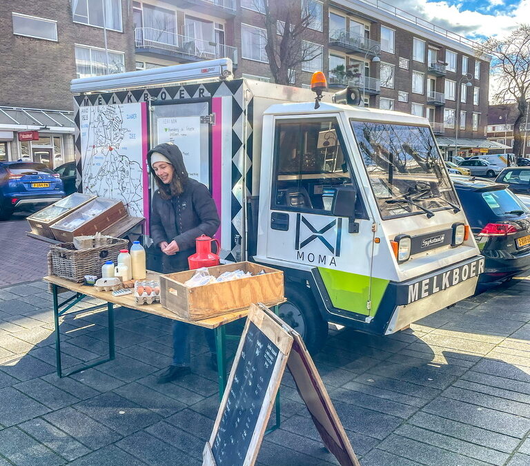 Amsterdam . De Melkboer