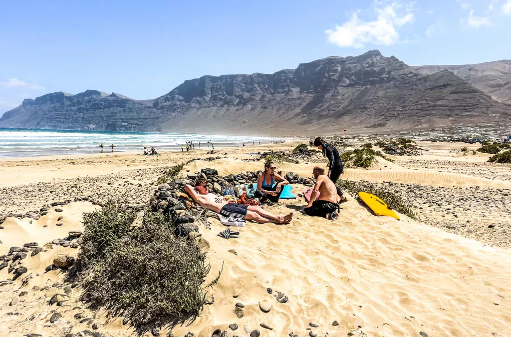Lanzarote – Surf dorpje Caleta de Famara
