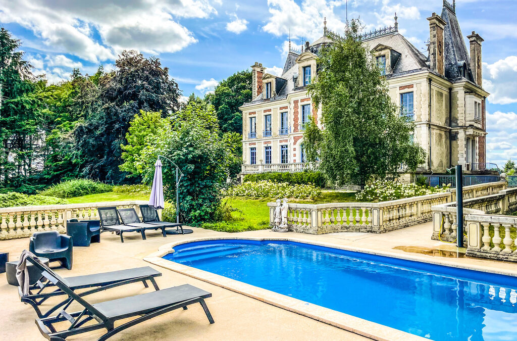 Frankrijk . Kasteel huren in de Bourgogne