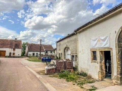 Frans huis in een straatje