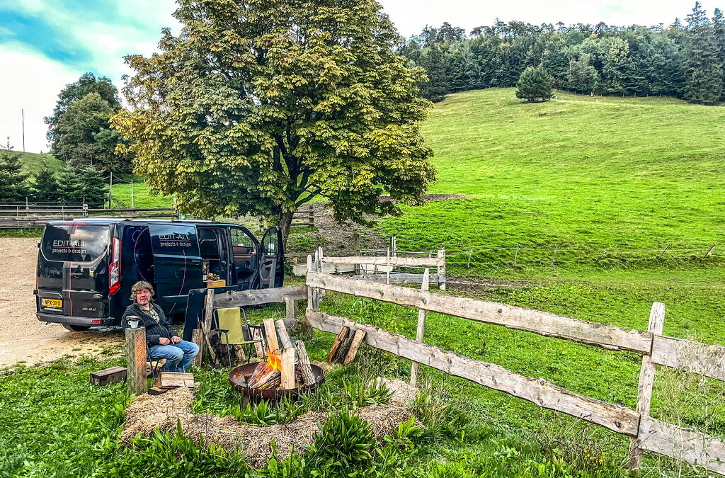 Slapen in het Stro in Zwitserland.