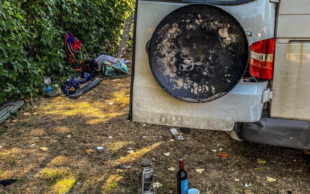 Doehetzelf .Camper en Vuurschaal